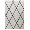 Flash Furniture Shag Style Diamond Trellis Area Rug - 5' x 7' - Ivory RC-KJ-181070-01-57-GG - alternate 4